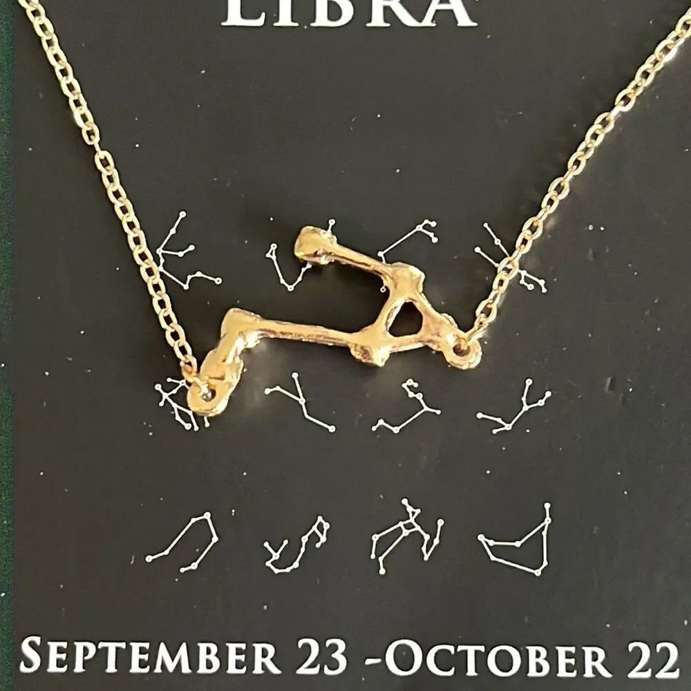 Libra Gold Chain - Picture 2 of 4